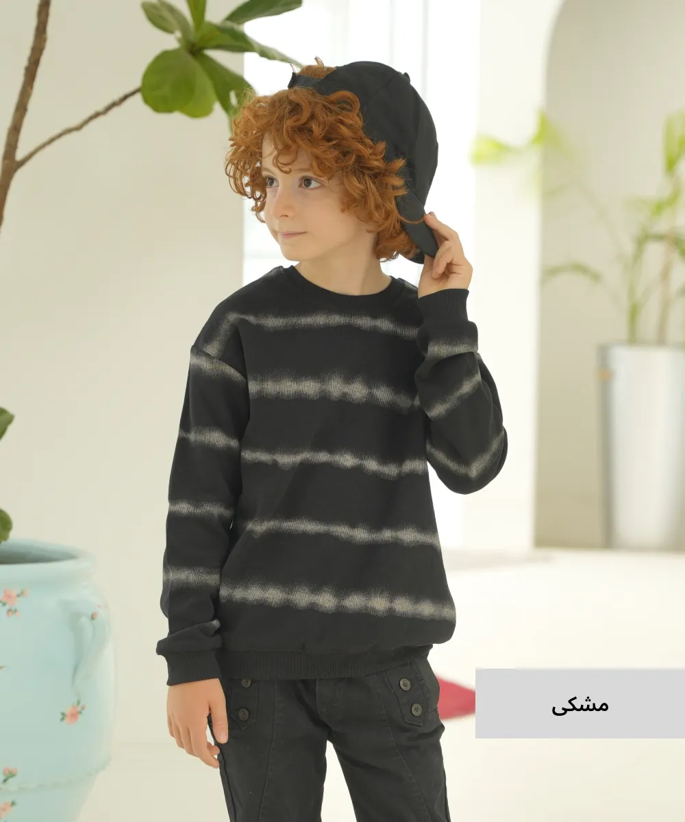 بلوز بچگانه طرح رینگر سایز (3-4) B55017 - Image 2