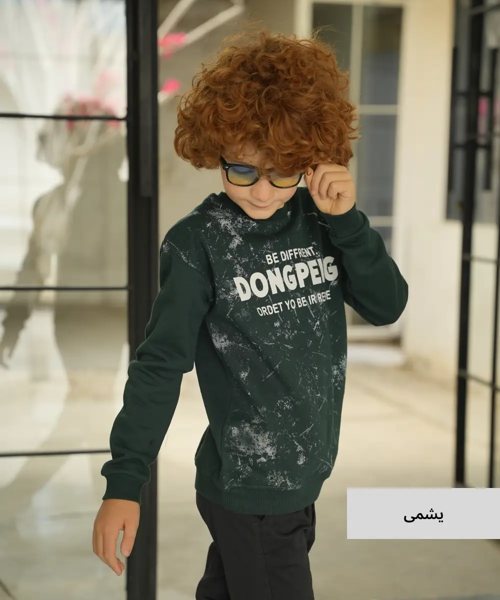 بلوز بچگانه دو نخ خارخورده B55114 - Image 6