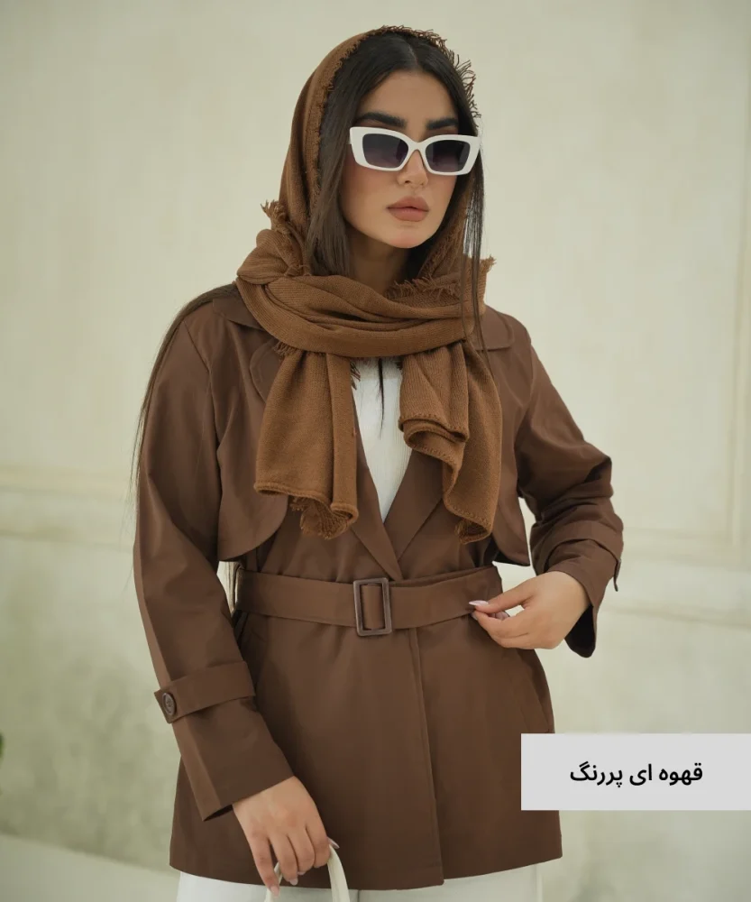 بارانی نسترن تی سی C51006 - تصویر 7