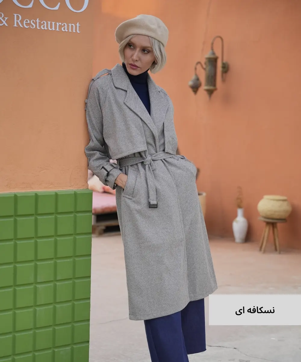 پالتو استیلو فوتر C51013 - Image 2