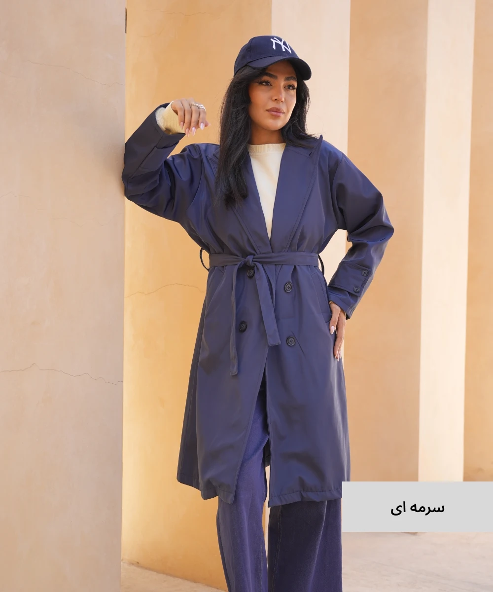 پالتو یقه بلیزر سانتانا C51023 - Image 4