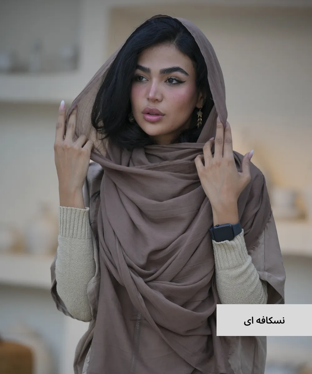 شال سوپر نخ الوان N51023 - Image 15