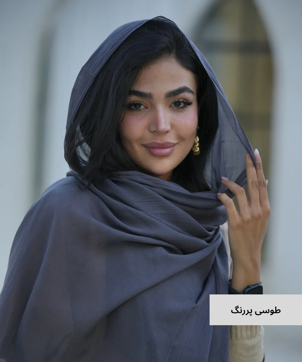 شال سوپر نخ الوان N51023 - Image 11