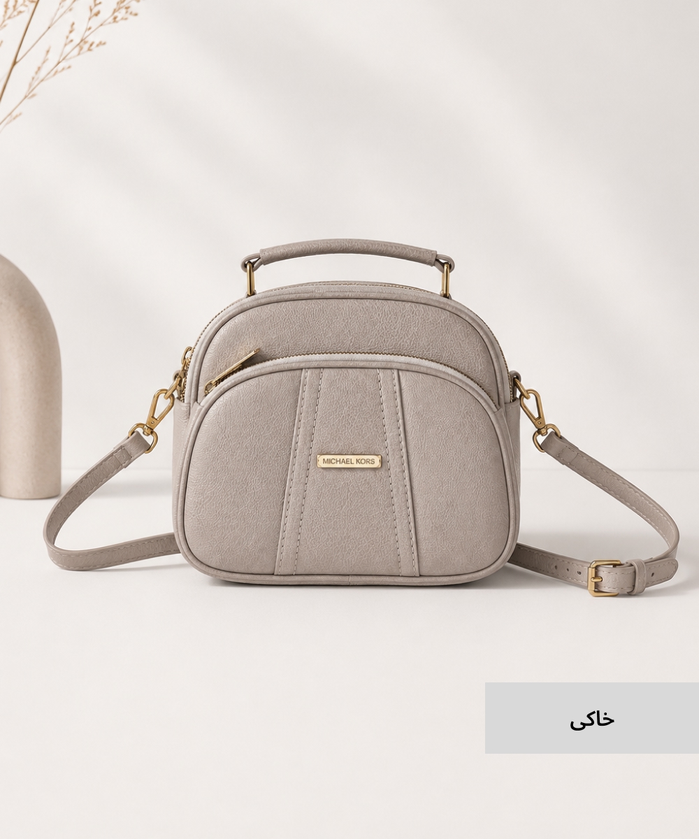 کیف زنانه سه تیکه جلو دو خط R51033 - Image 2