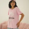 تیشرت ساده زنانه پنبه T51970