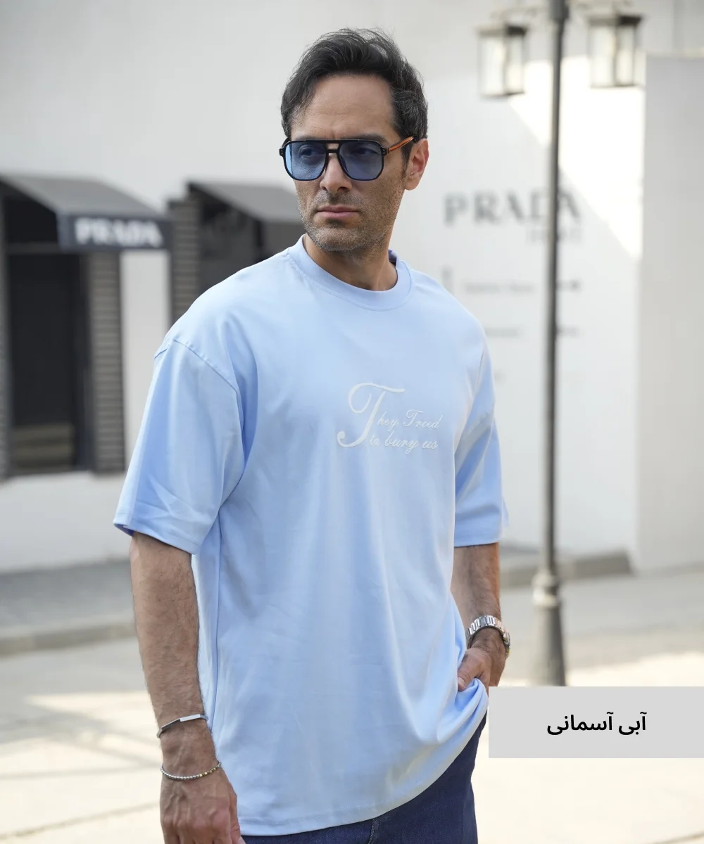 تیشرت مردانه چاپی T52245 - Image 3