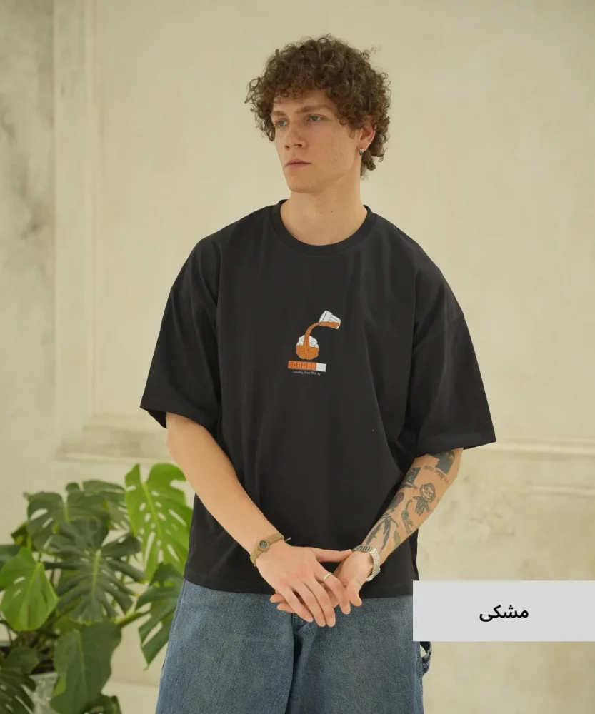تیشرت لانگ مردانه ماکان T52345 - تصویر 2