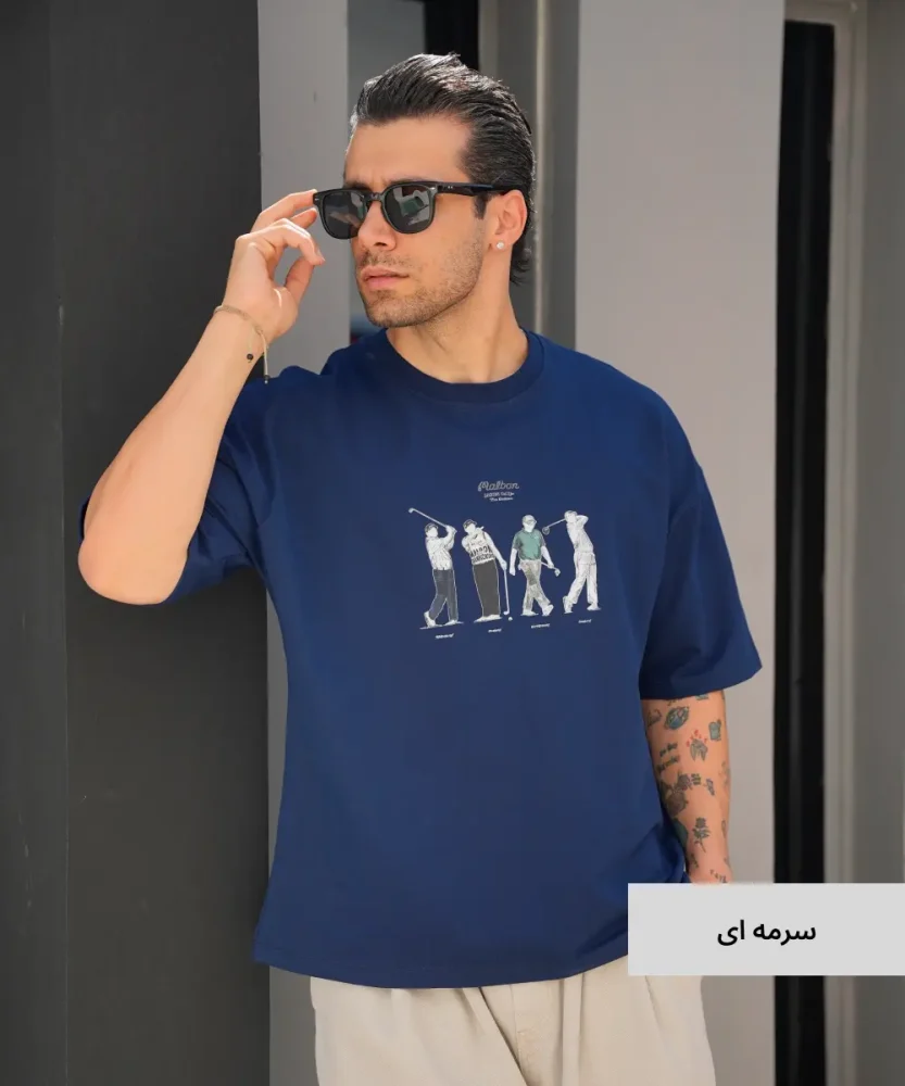 تیشرت لانگ مردانه T52348 - تصویر 12