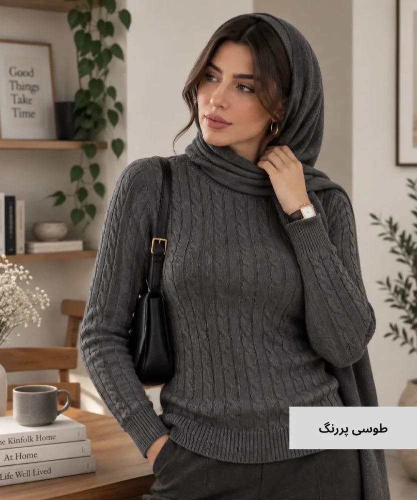 بلوز مارپیچ V10305 - تصویر 18