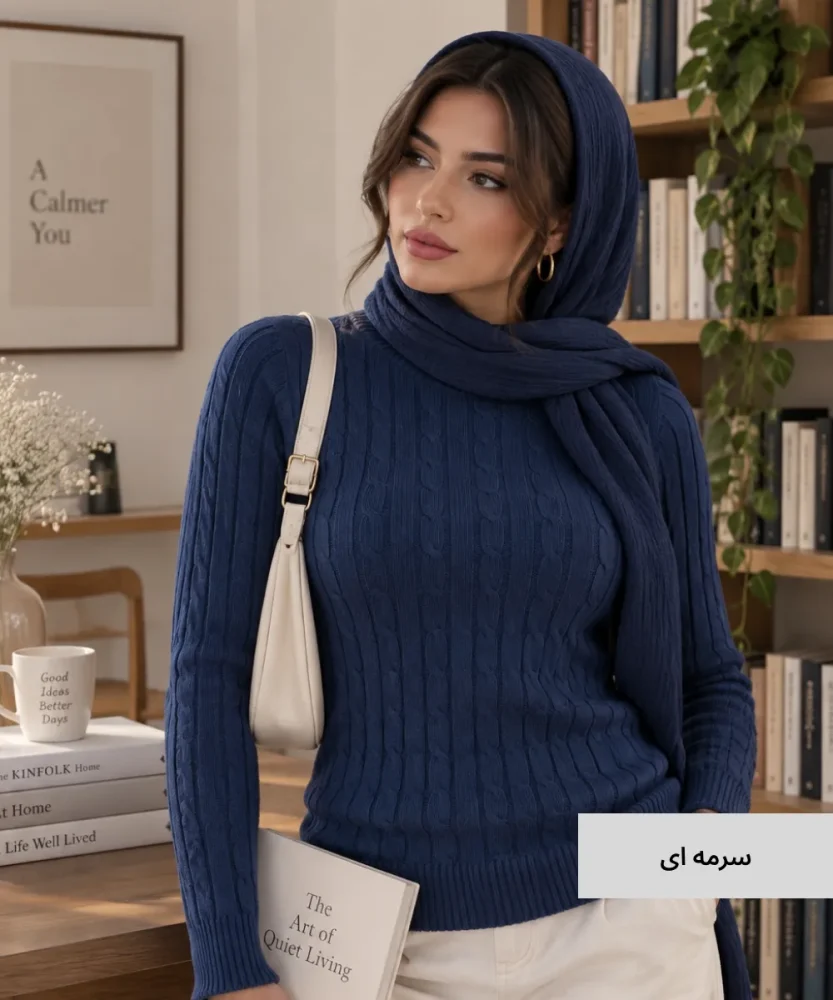 بلوز مارپیچ V10305 - تصویر 19