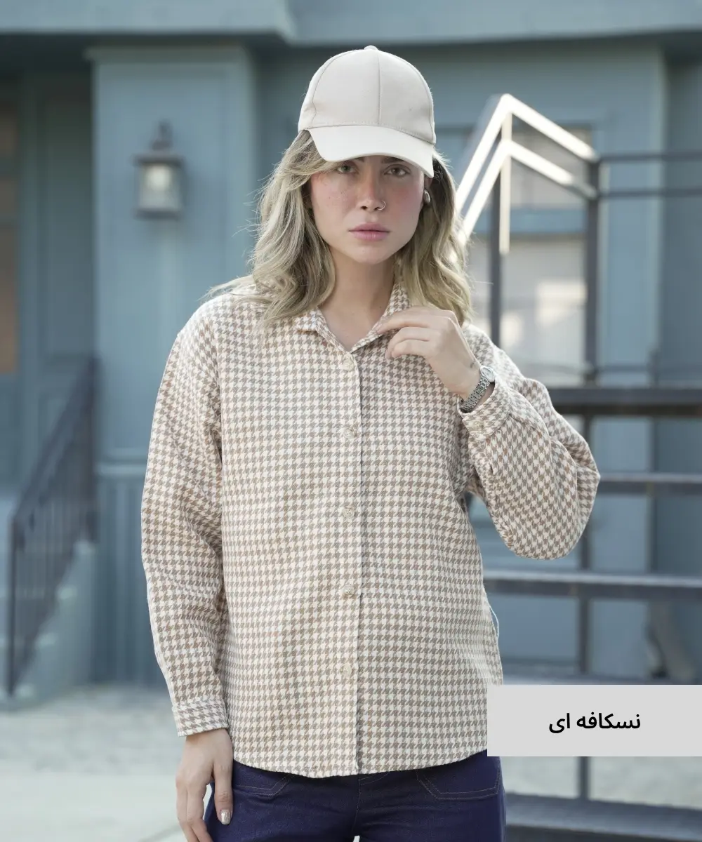 شومیز پاییزه صحرا پیردوپل A512123 - Image 3