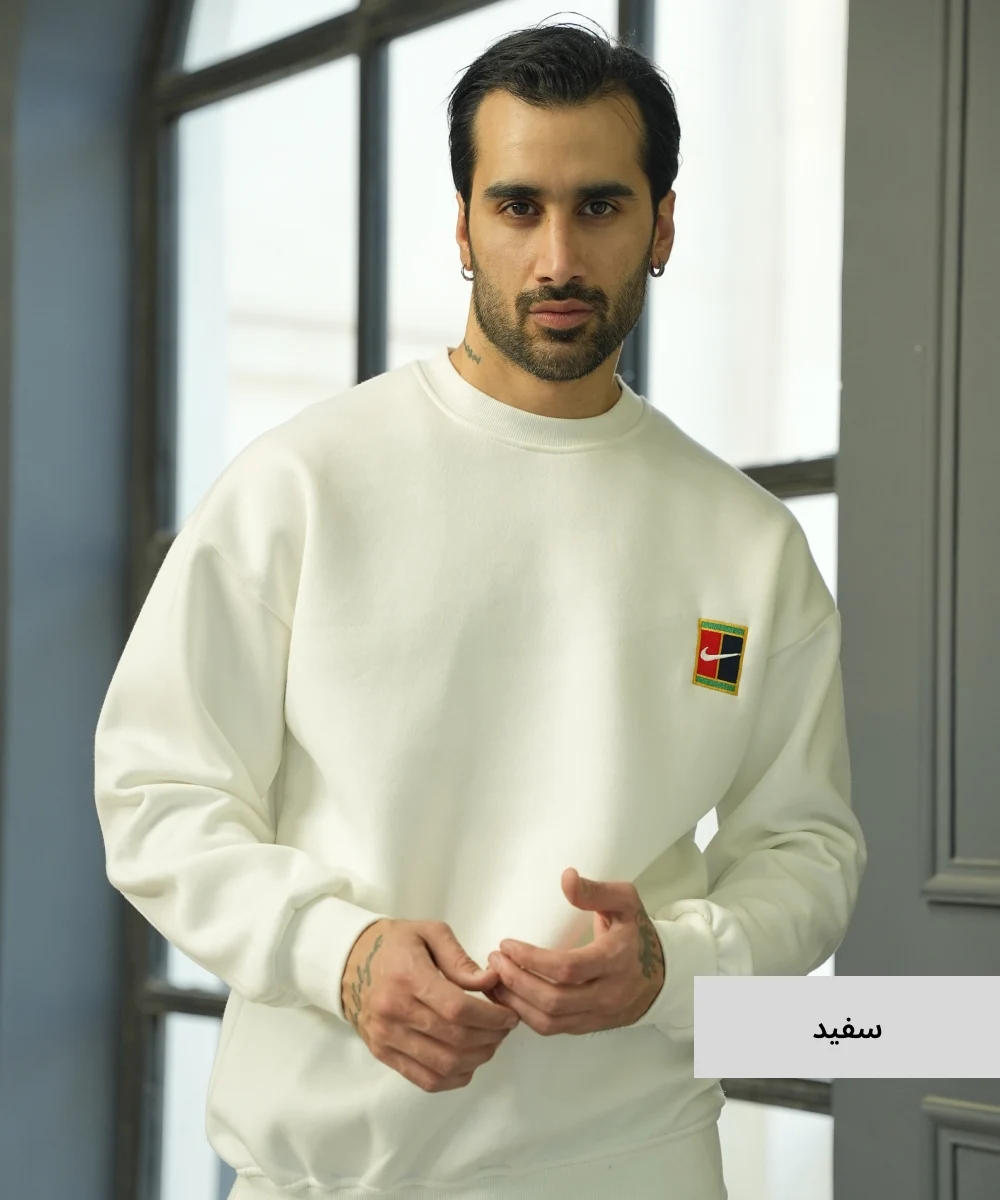 بلوز ساده سه نخ خارخورده B52031 - Image 3