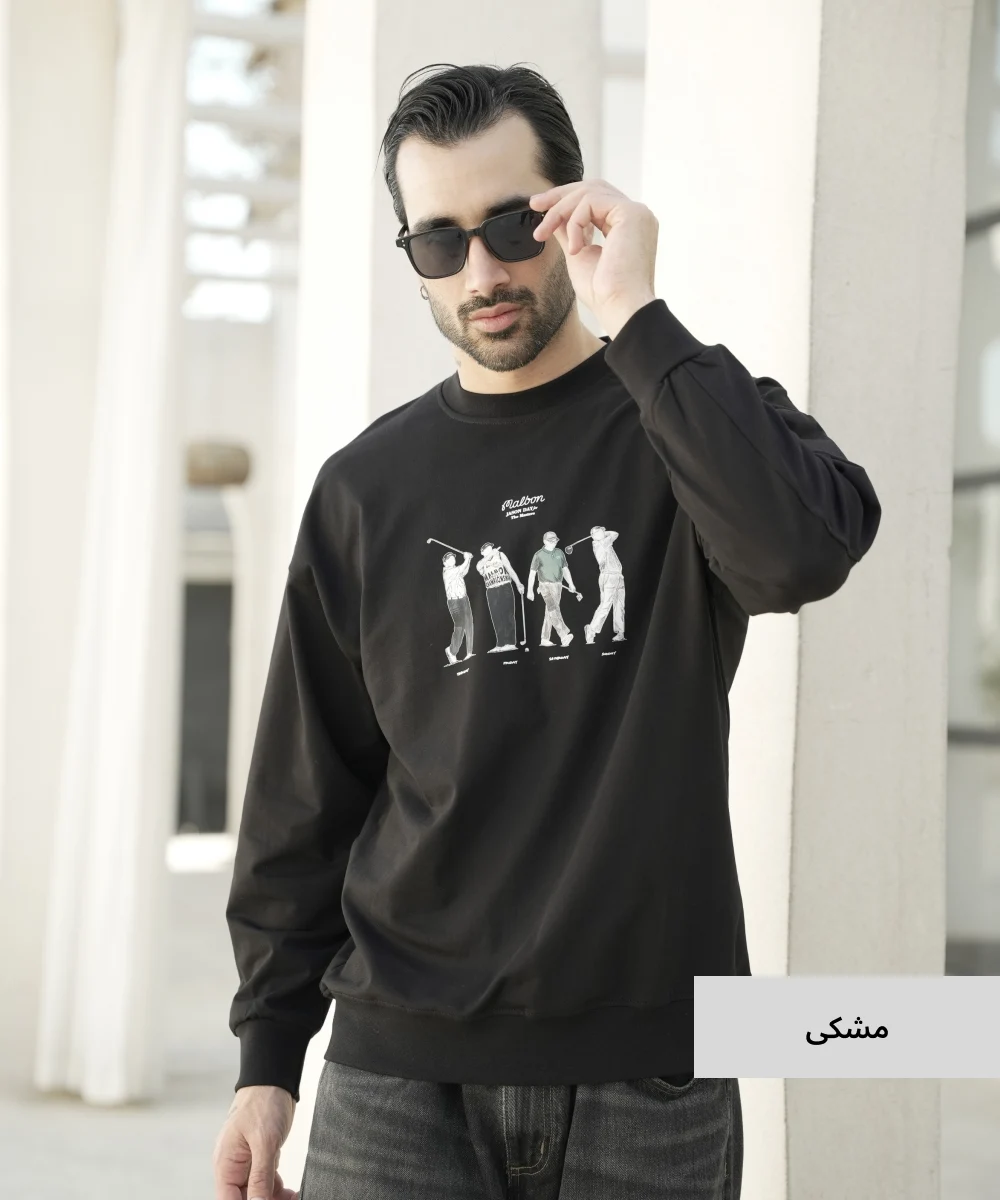 بلوز ساده مردانه گلکسی B52045 - Image 2