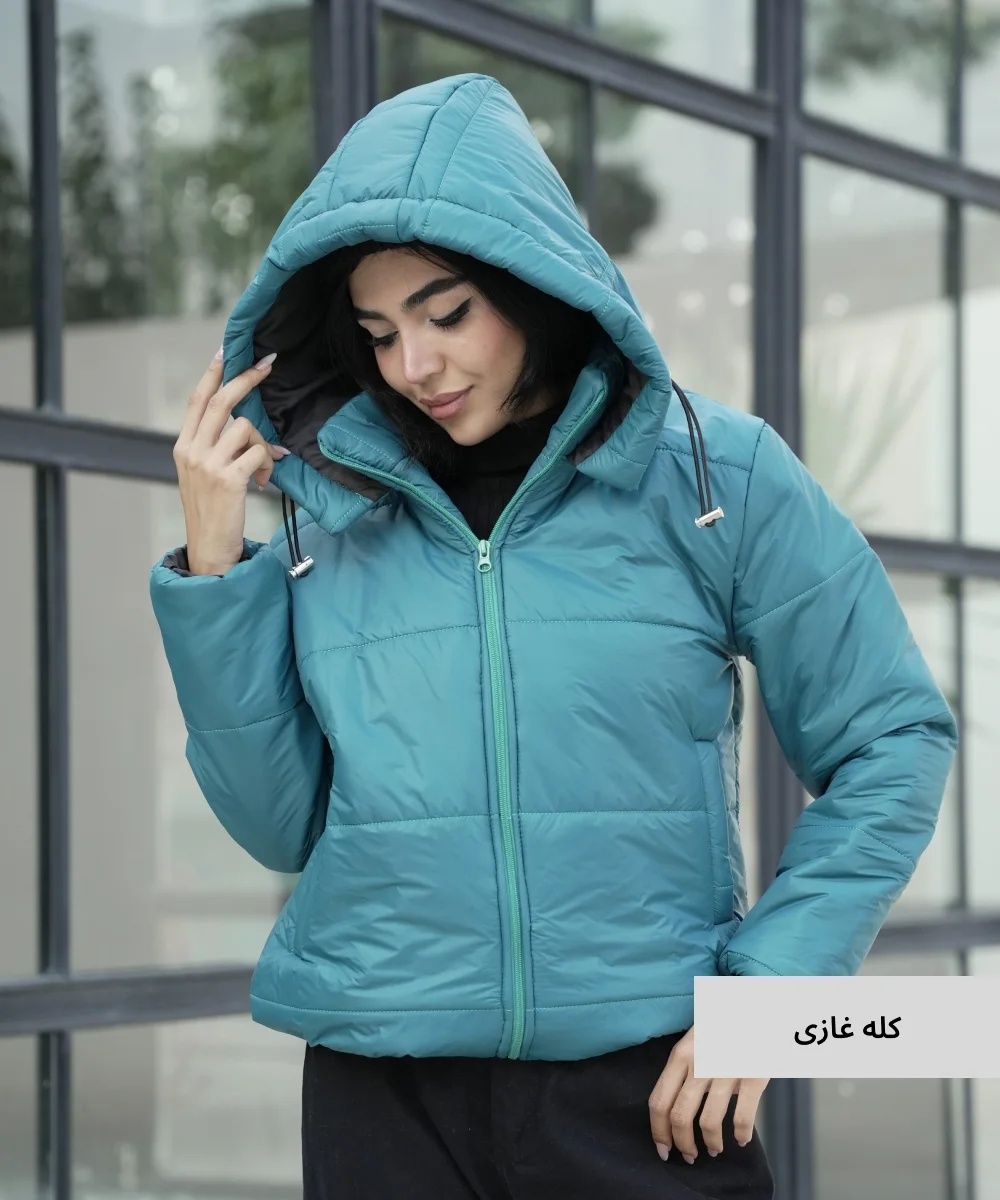 کاپشن زنانه TC پشم شیشه C51053 - Image 4