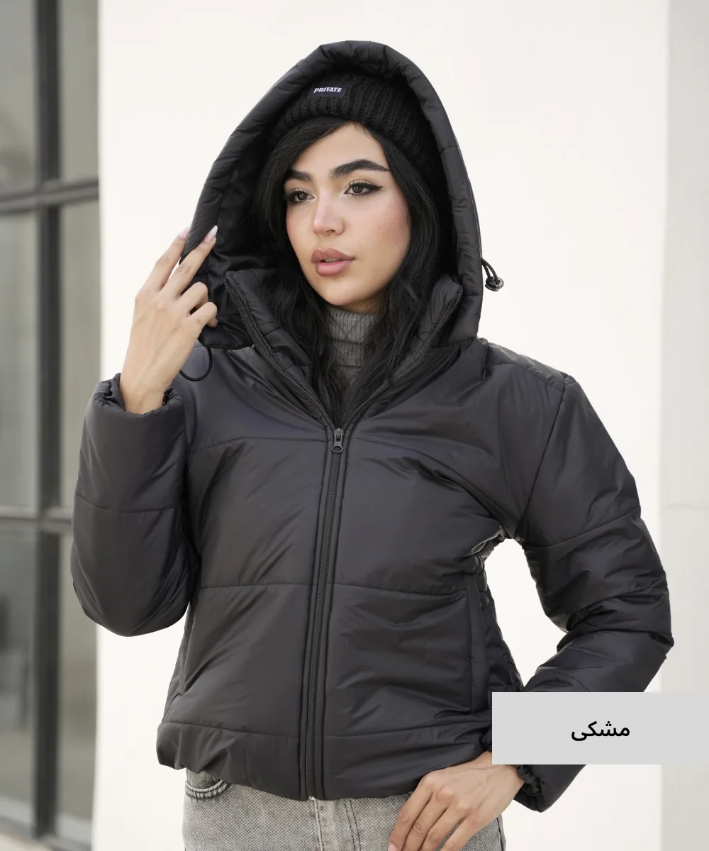کاپشن زنانه TC پشم شیشه C51053 - Image 5