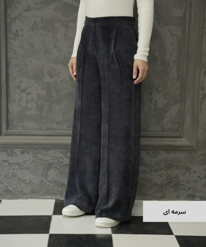 شلوار بگ لمزور زنانه E51216 - تصویر 5