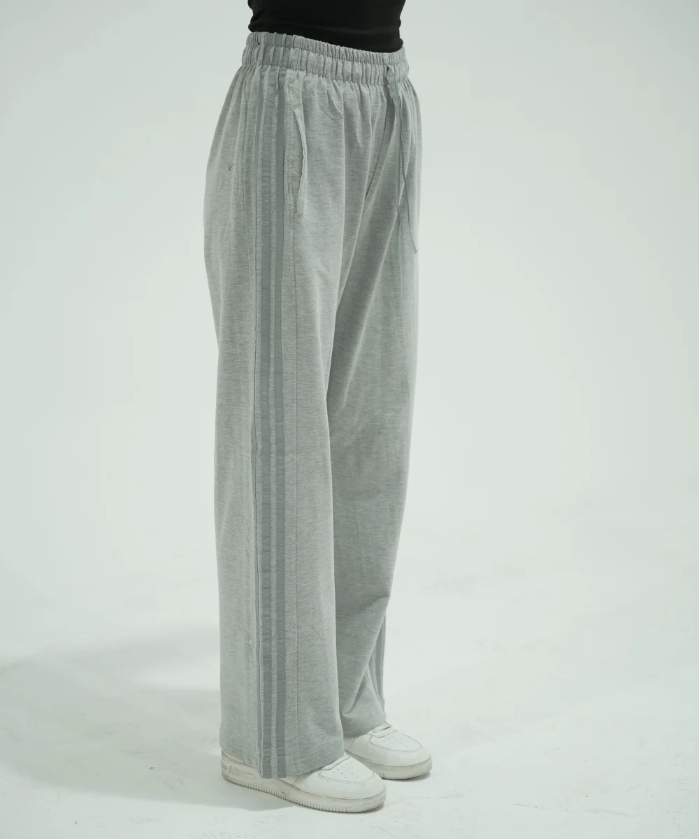 شلوار ملانژ سه خط F51208 - Image 3