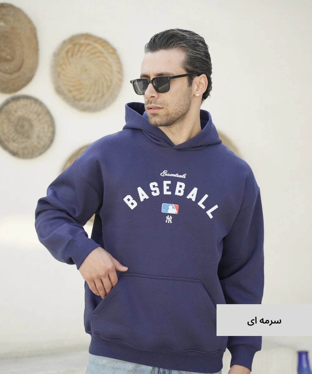 هودی مردانه سه نخ H52027 - Image 5