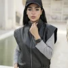 جلیقه کمرکش کوتاه چرم K51896