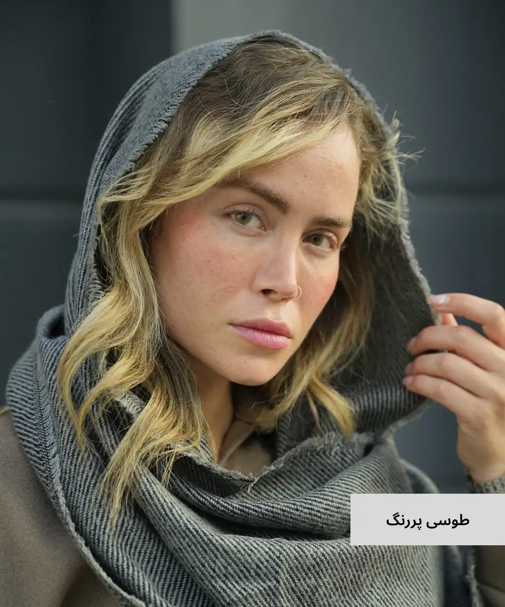 شال بافت موهر N51071 - Image 2