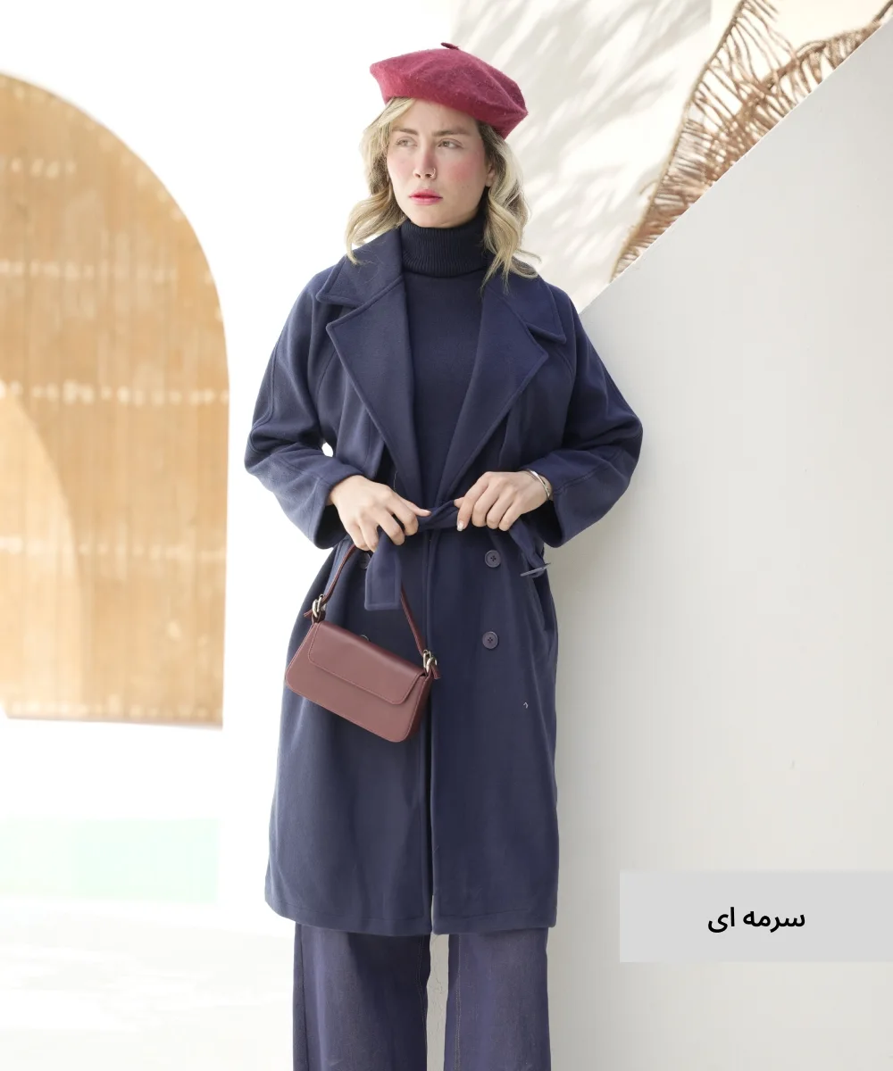 پالتو بلند ساناز فوتر روناک P51043 - Image 4
