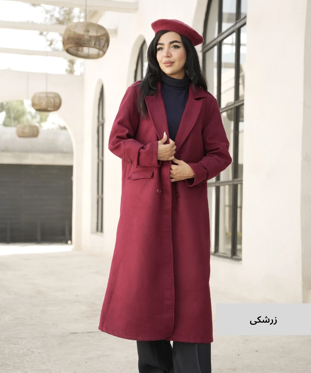 پالتو بلند الینا فوتر P51054 - Image 2
