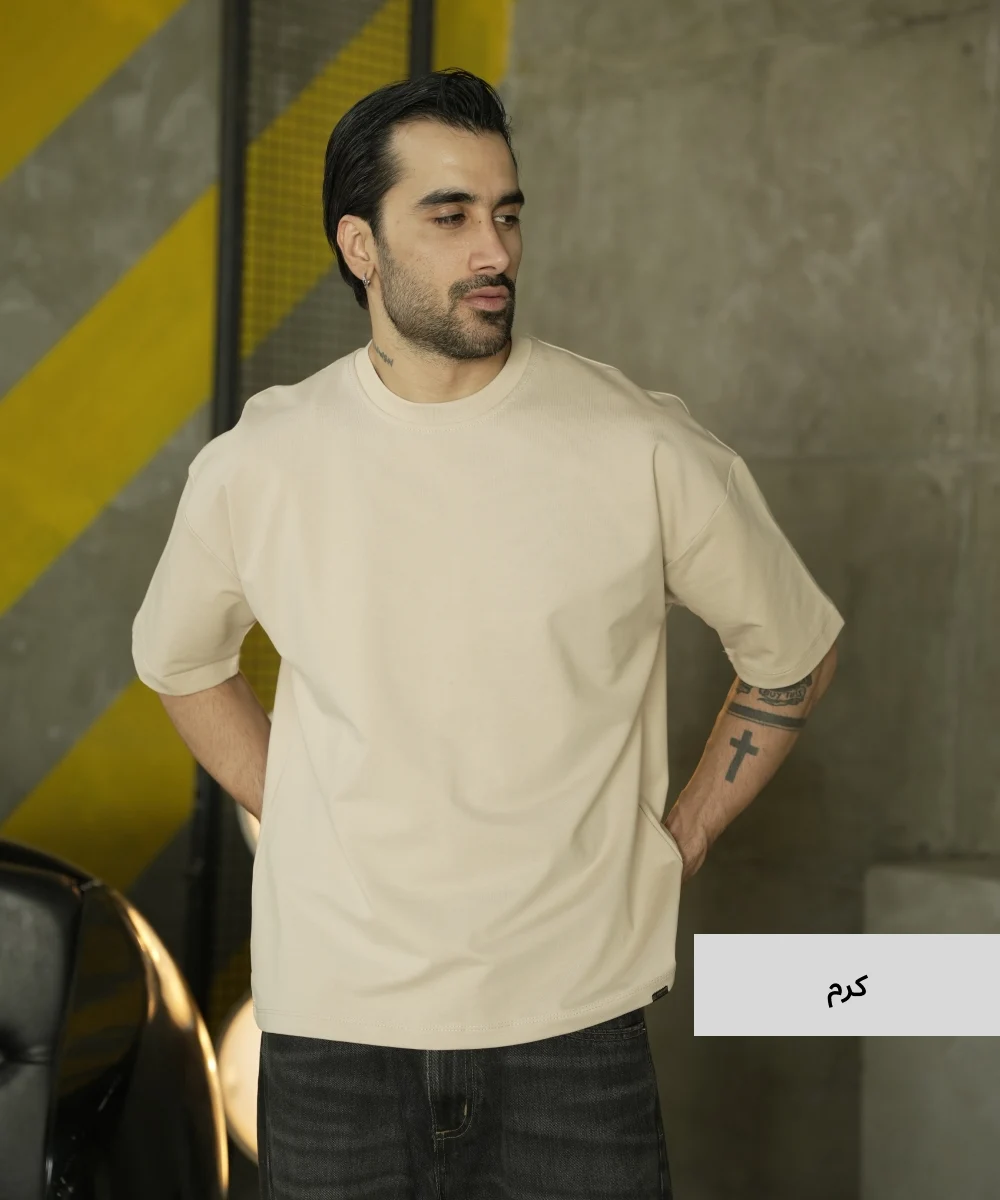 تیشرت لانگ گلکسی T52354 - Image 3