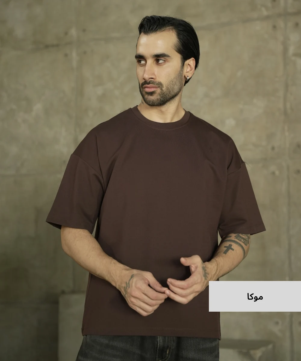 تیشرت لانگ گلکسی T52354 - Image 4