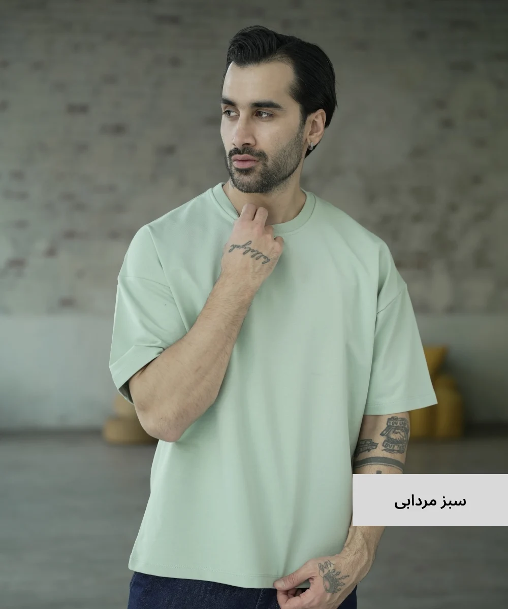 تیشرت لانگ گلکسی T52354 - Image 6